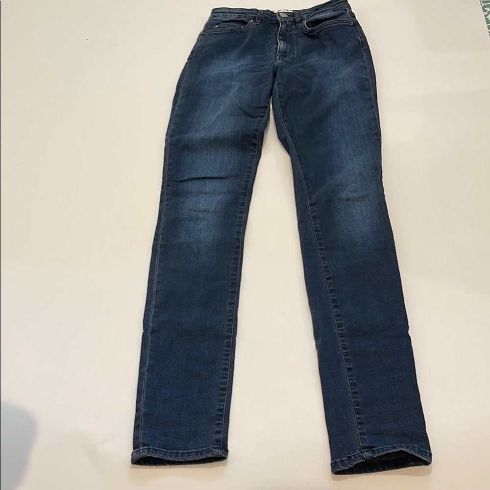 Acne Studios Pin Deep Dark Blue Jeans